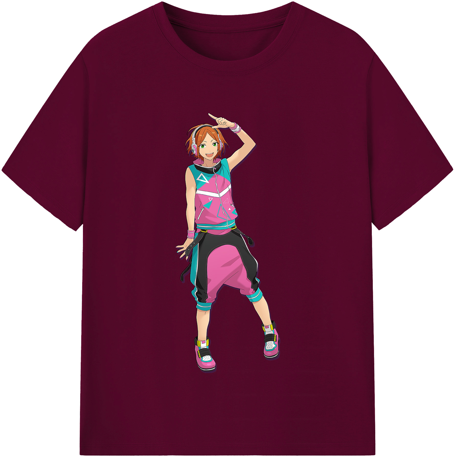 （画像用） あんさんぶるスターズ! Ensemble Stars レディースカジュアルプリントTシャツ（綿100％）